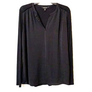 Banana Republic Split Neck Blouse